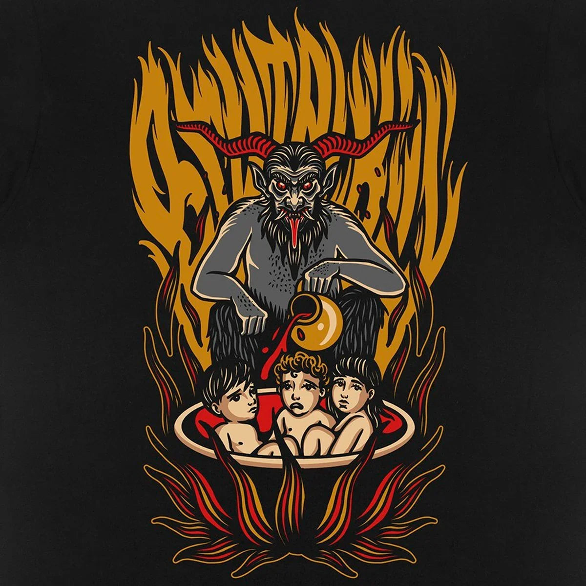 Camiseta - Krampus Shadow Demon