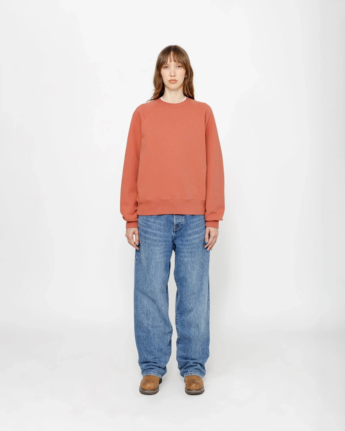 FLEECE RAGLAN CREW - Four Street