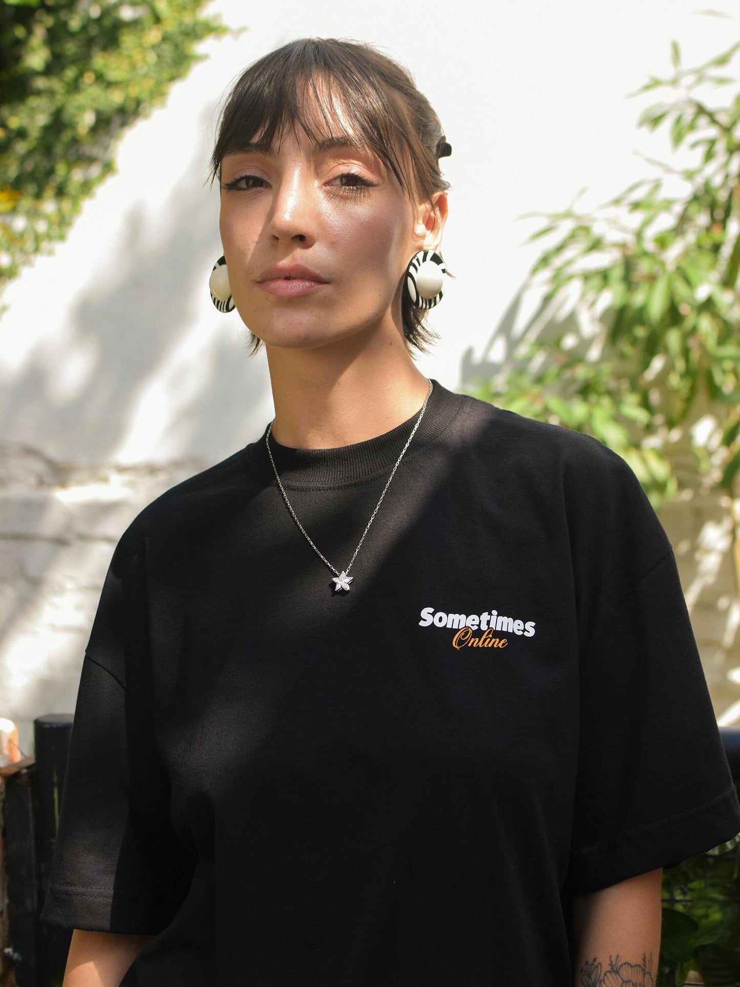 Camiseta Boxy Royal Casino Preta