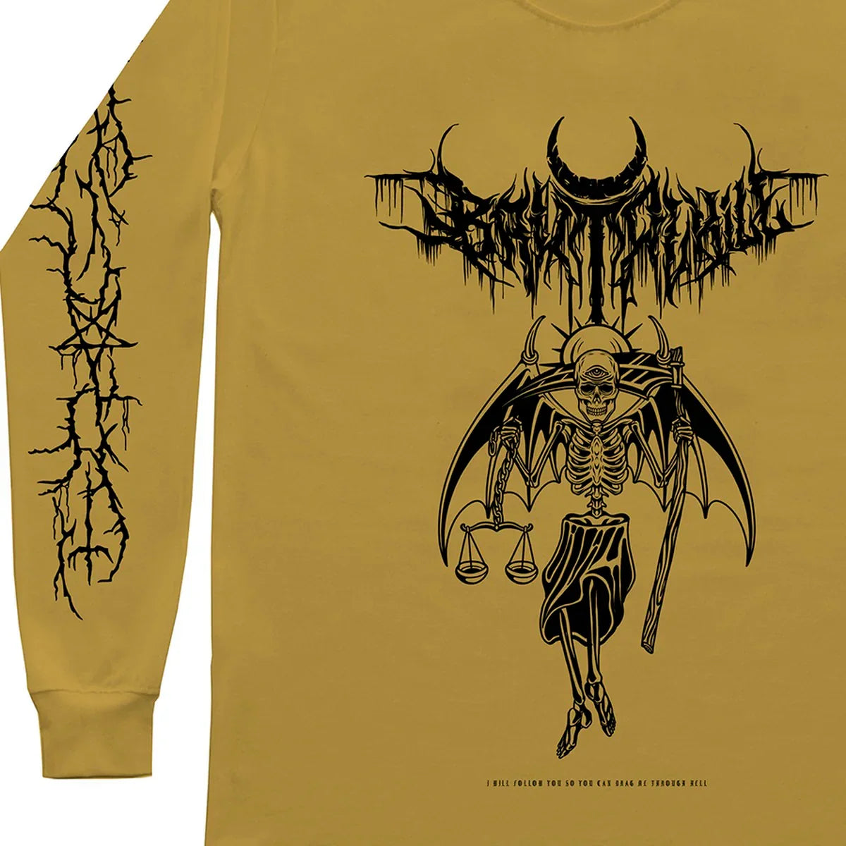 Camiseta Manga Longa - Agalloch Yellow - Four Street
