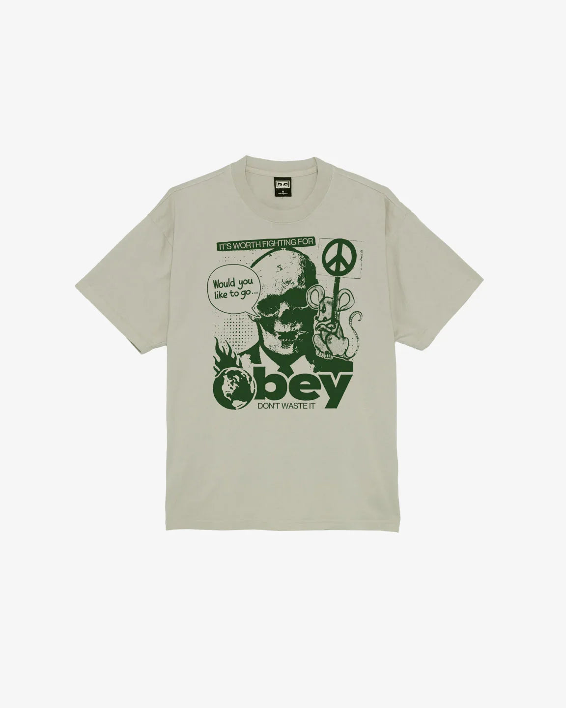 DONT WASTE IT HEAVYWEIGHT T-SHIRT - Four Street