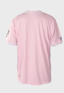 Camisa de Baseball League Prison Yorks Pink