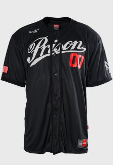 Camisa de Baseball Prison NYC 00 Black