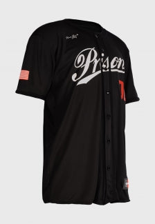 Camisa de Baseball Prison NYC 00 Black