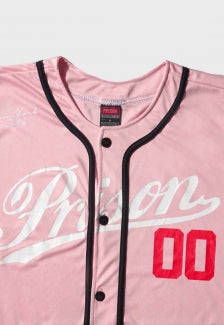 Camisa de Baseball Prison NYC 00 Pink