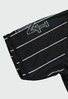 Camiseta Baseball Logo Prison NY Preta Listrada