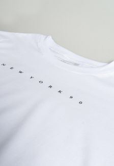 Camiseta Streetwear Prison New York White