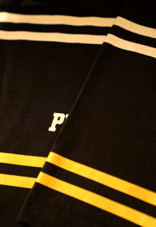 Camiseta Listrada Preta Prison Dual Colors