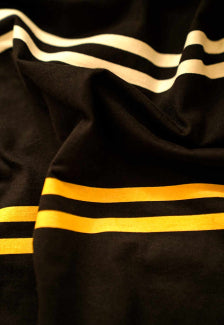 Camiseta Listrada Preta Prison Dual Colors