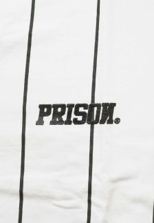 Camiseta Prison Streetwear NY Branca Listrada