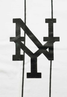 Camiseta Prison Streetwear NY Branca Listrada