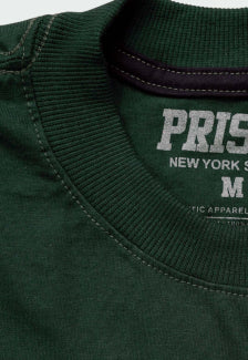 Camiseta Prison Wizard verde Musgo