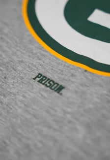 Camiseta Prison x NFL Green Bay Packers Cinza