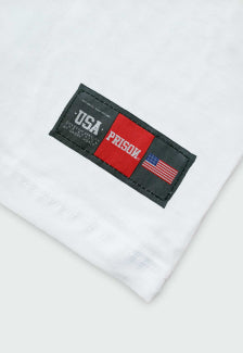 Camiseta Streetwear Prison Basket Fireball Branca