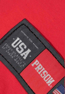 Camiseta Streetwear Prison Clean P Red