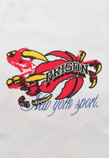 Camiseta Streetwear Prison Dino Claw Branca