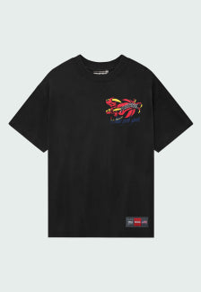 Camiseta Streetwear Prison Dino Claw Preta