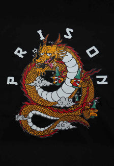 Camiseta Streetwear Prison Dragon Fly
