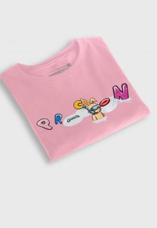Camiseta Streetwear Prison Float Logo Pink