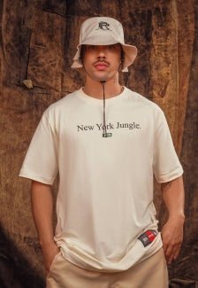 Camiseta Streetwear Prison Off White New York Jungle