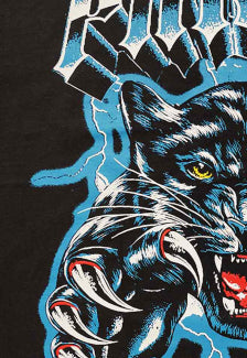 Camiseta Streetwear Prison Panther Preta