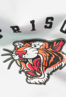 Camiseta Streetwear Prison Tiger Branca