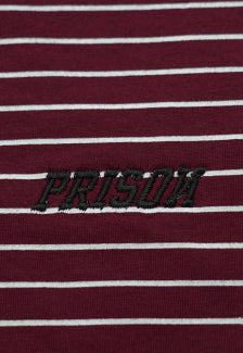Camiseta Streetwear Prison Vinho Listrada