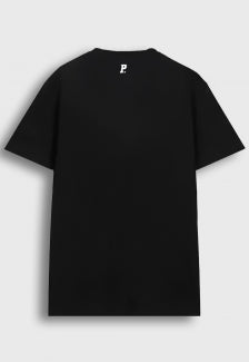Camiseta Streetwear Prison White and Black Logo