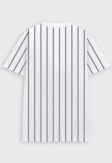 Camiseta Listrada Prison New York Jersey Bordada