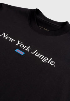 Camiseta Streetwear Prison Black New York Jungle