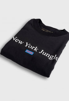 Camiseta Streetwear Prison Black New York Jungle