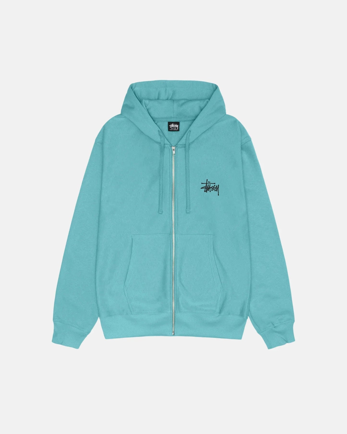 BASIC STÜSSY ZIP HOODIE - Four Street