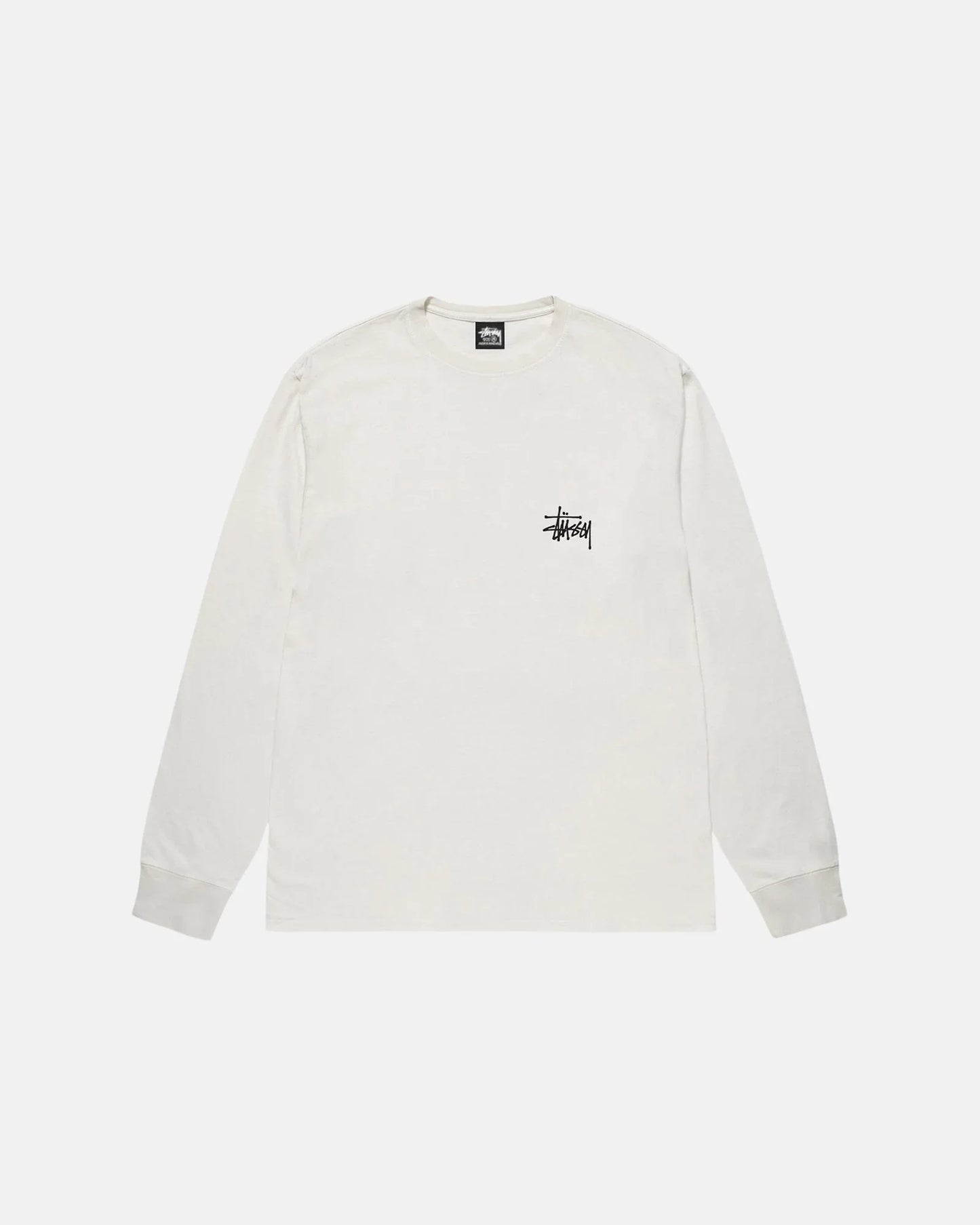 BASIC STÜSSY LS TEE PIGMENT DYED - Four Street