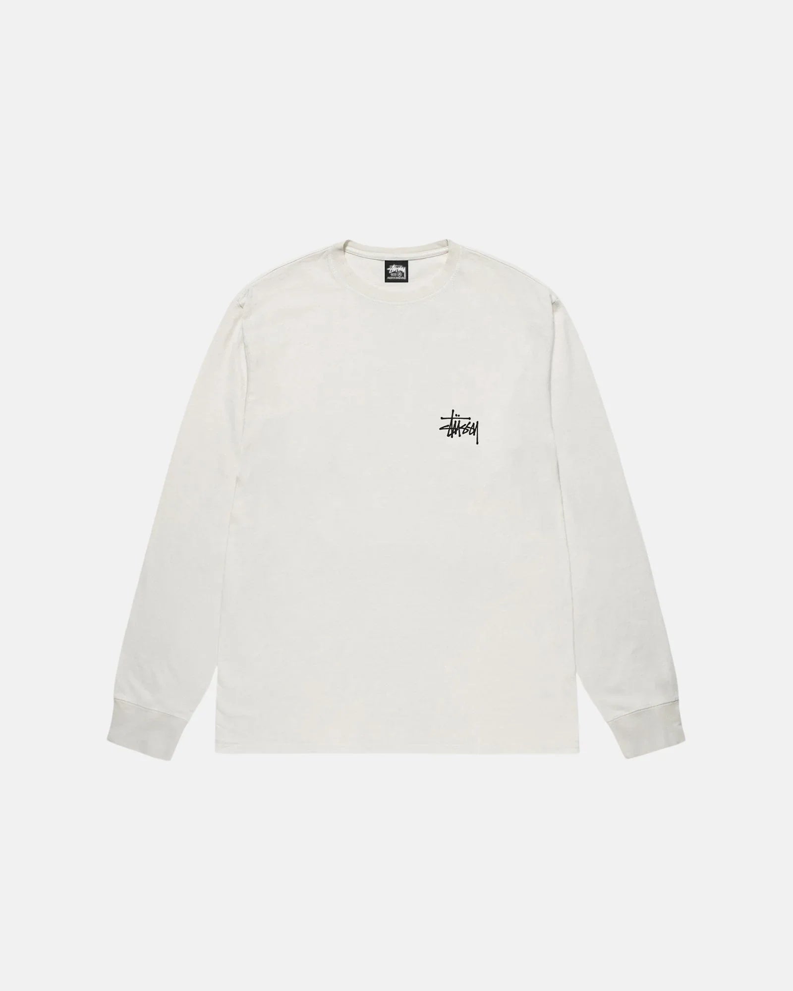 BASIC STÜSSY LS TEE PIGMENT DYED - Four Street