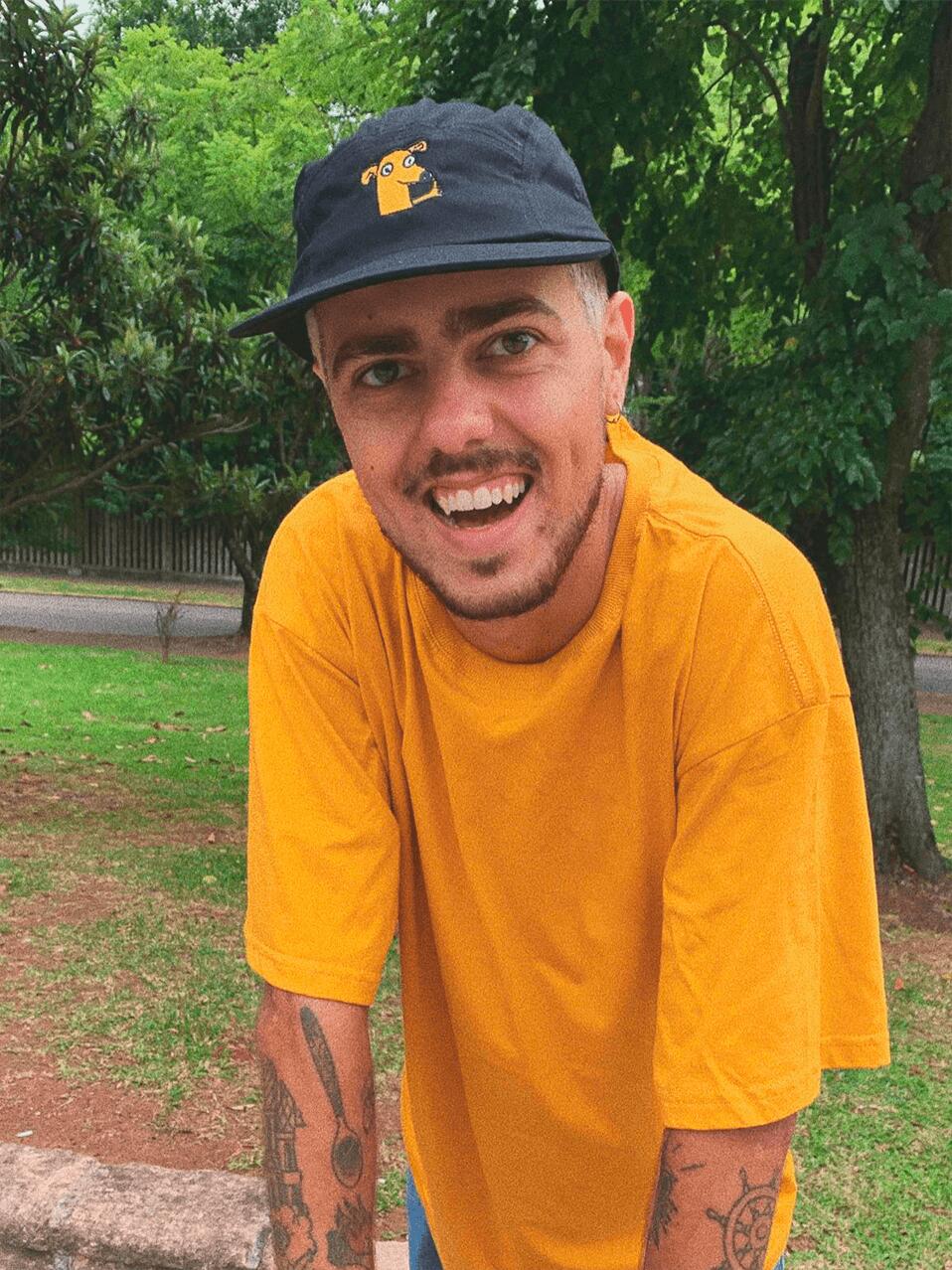 5 Panel vira-lata caramelo