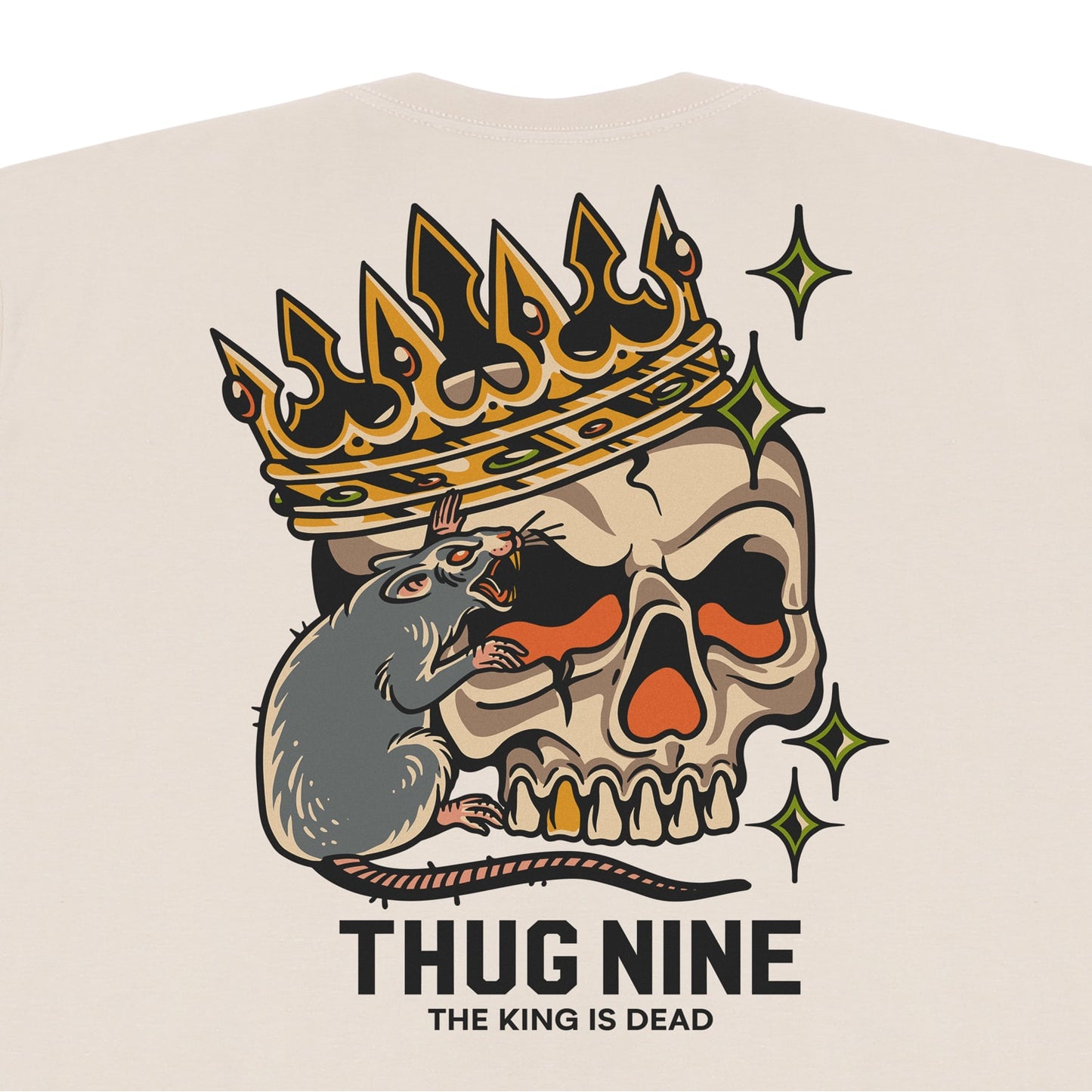 CAMISETA KING IS DEAD
