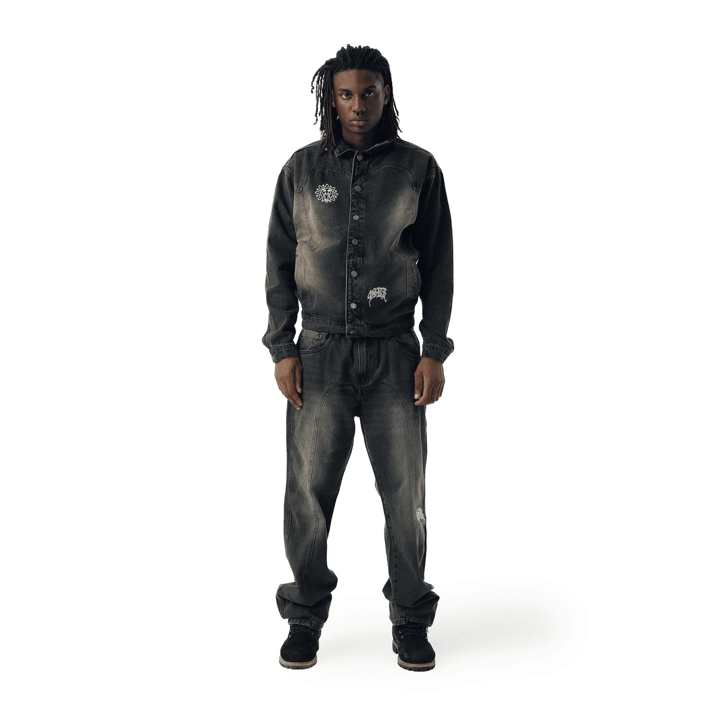 PANTS SUFGLO JEANS DENIM BROWN - Four Street