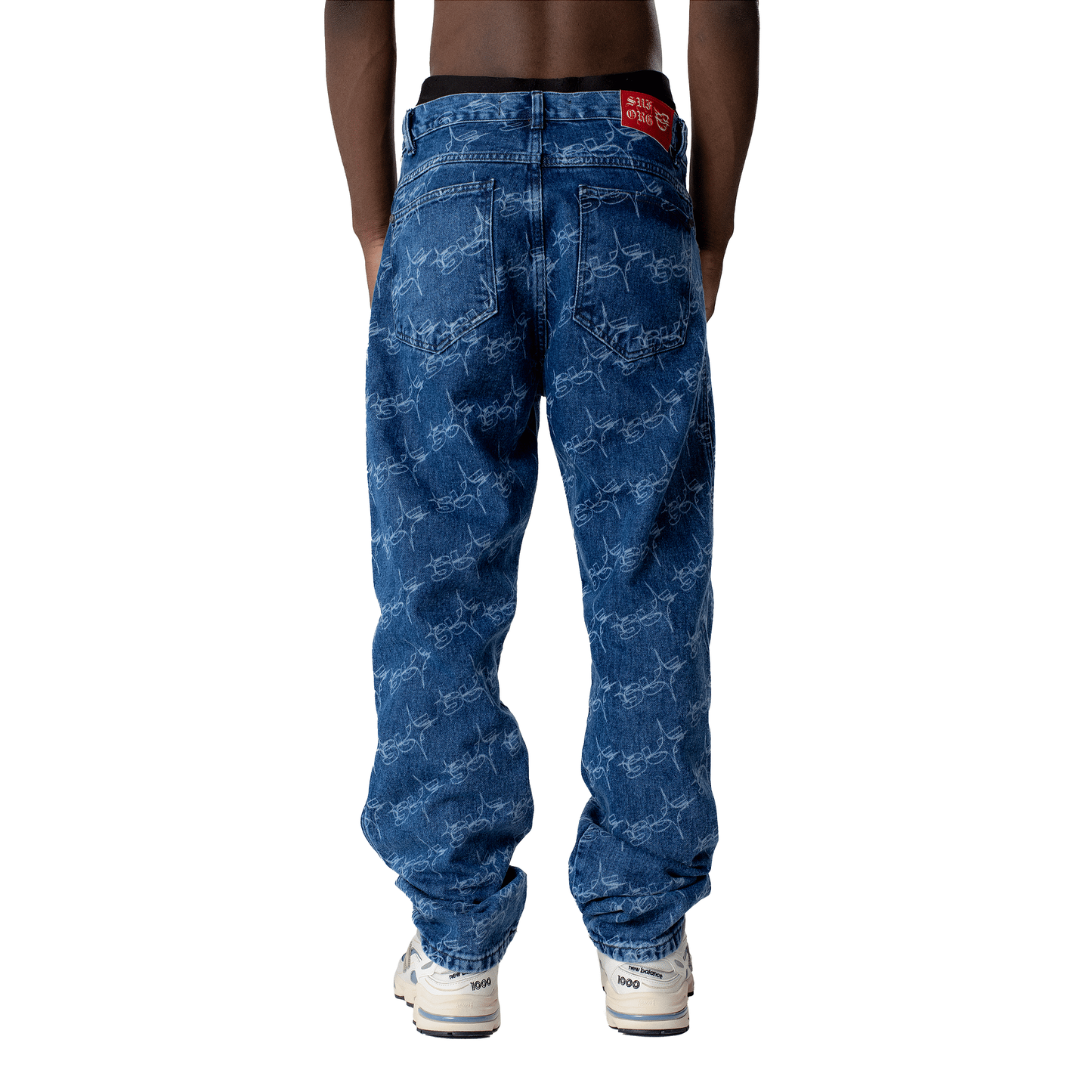 PANTS MONOGRAM SUFSTAR JEANS BLUE
