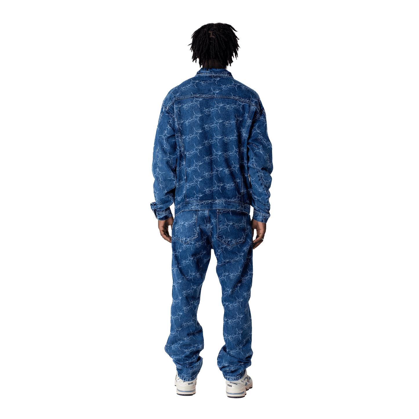 JACKET MONOGRAM SUFSTAR JEANS BLUE