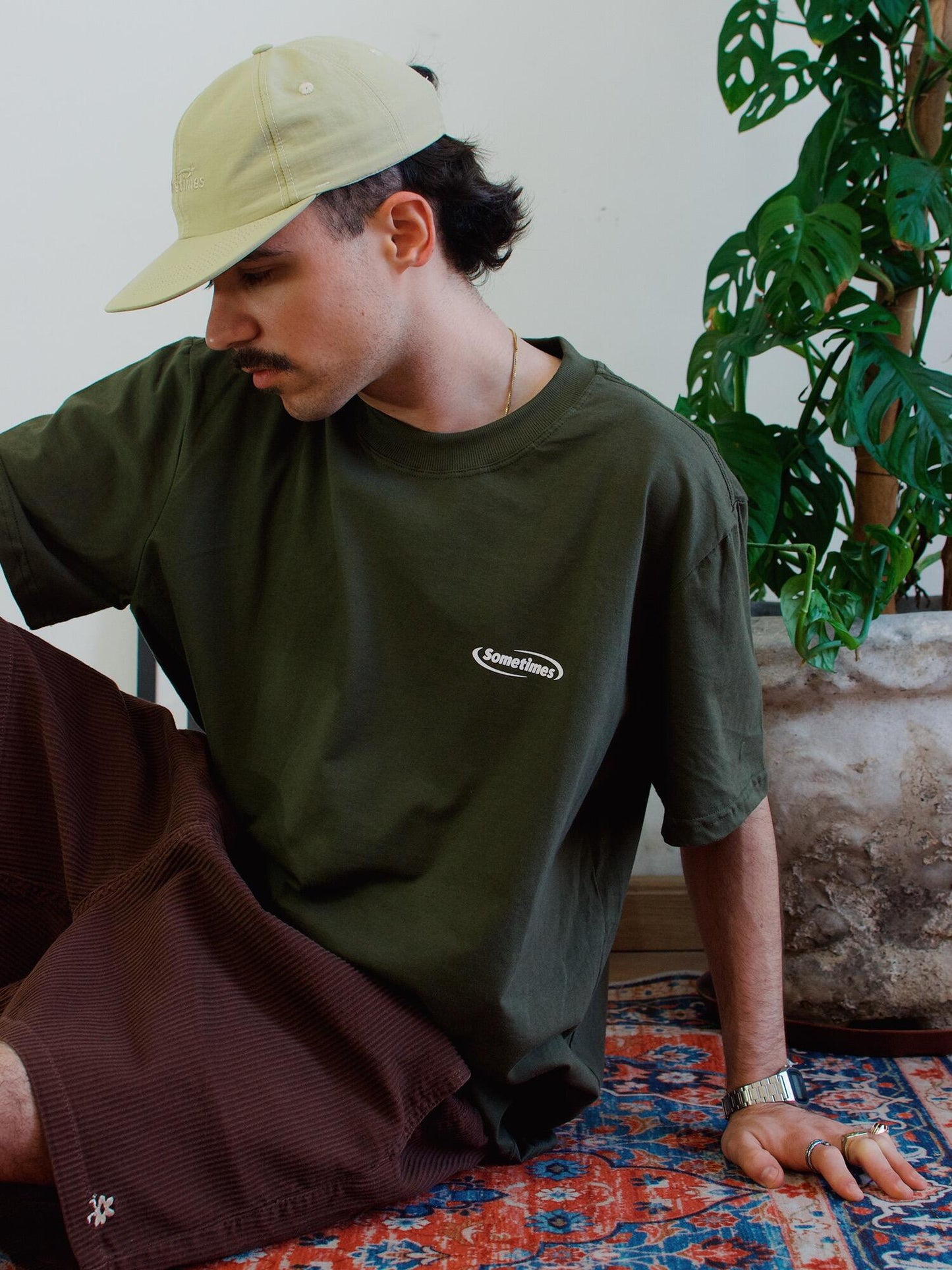 Camiseta Boxy Verde Good Again