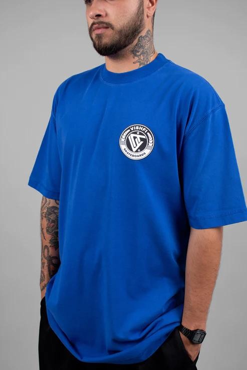 CAMISETA BRASÃO AZUL "WORLD CUP 2022"
