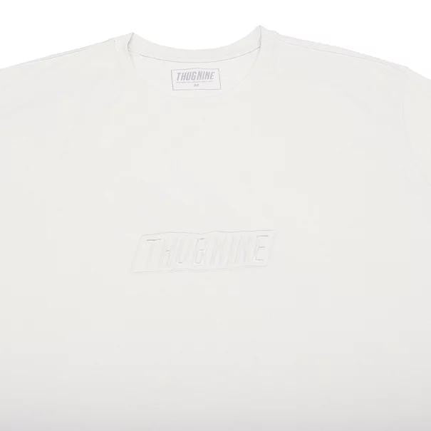 CAMISETA THUG NINE BOX LOGO OFF WHITE