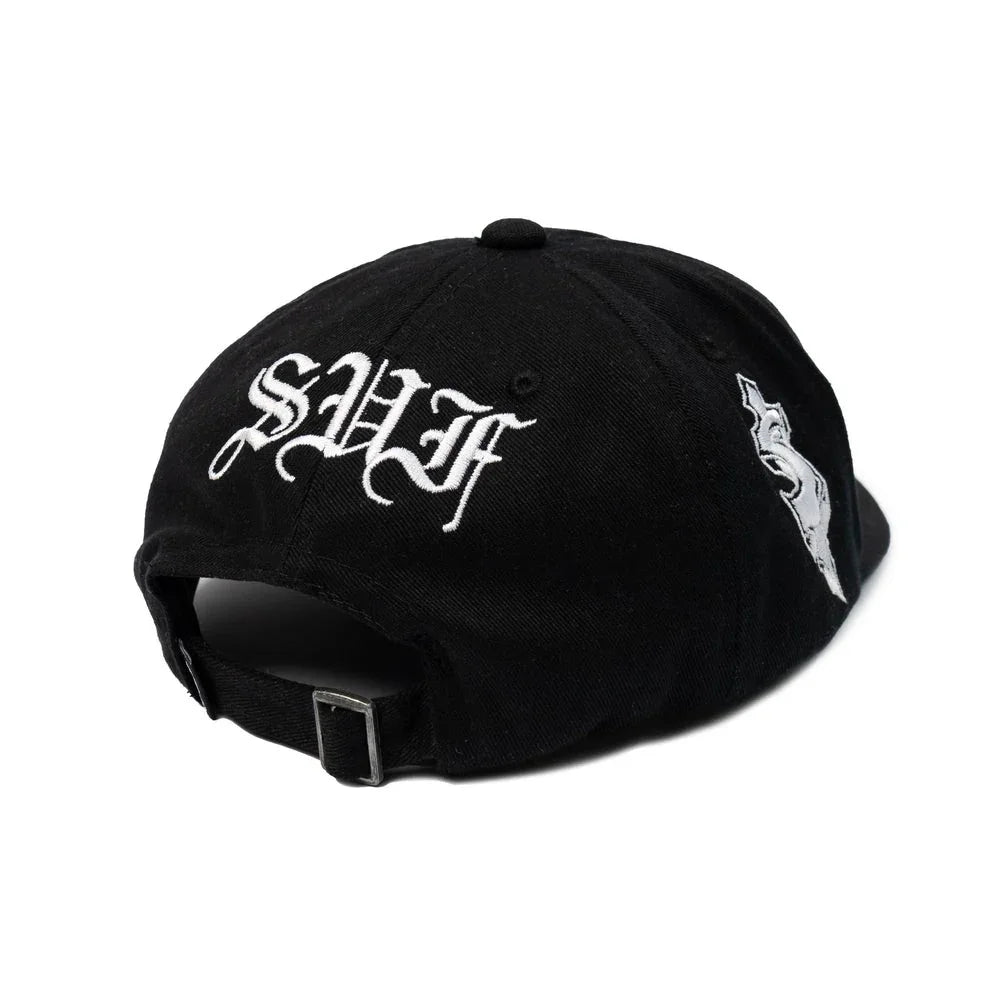 Boné 6 Panel $ Embroidery Preto - Four Street