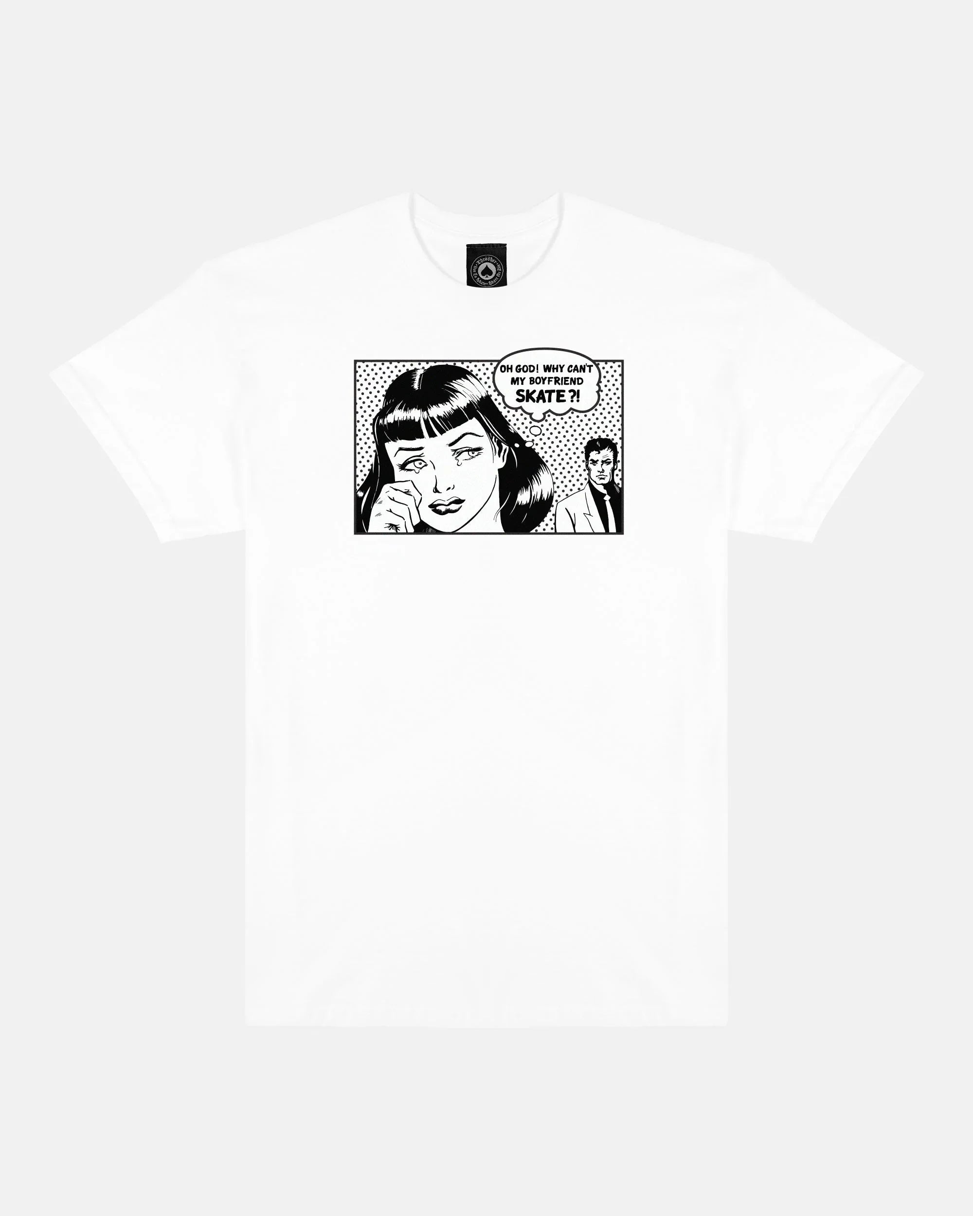 BOYFRIEND - TSHIRT - WHITE - Four Street