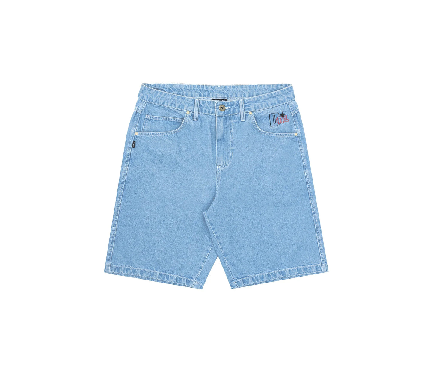 Bootleggaz Denim Shorts In Light Blue - Four Street