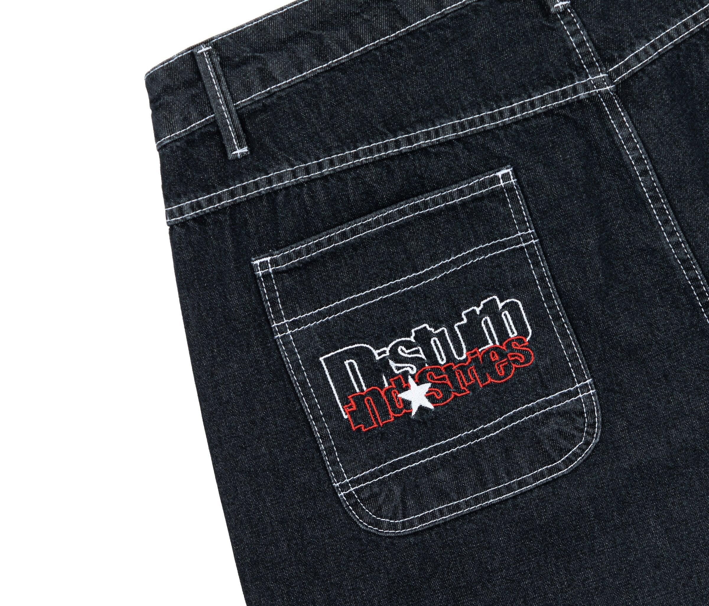Bootleggaz Denim Shorts In Black - Four Street