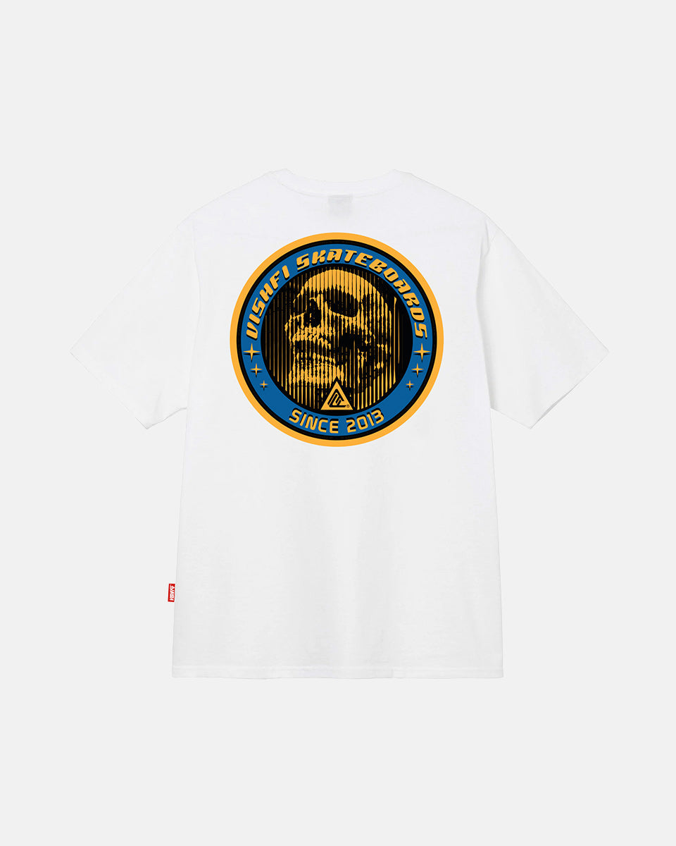 Camiseta Skull Est Branca