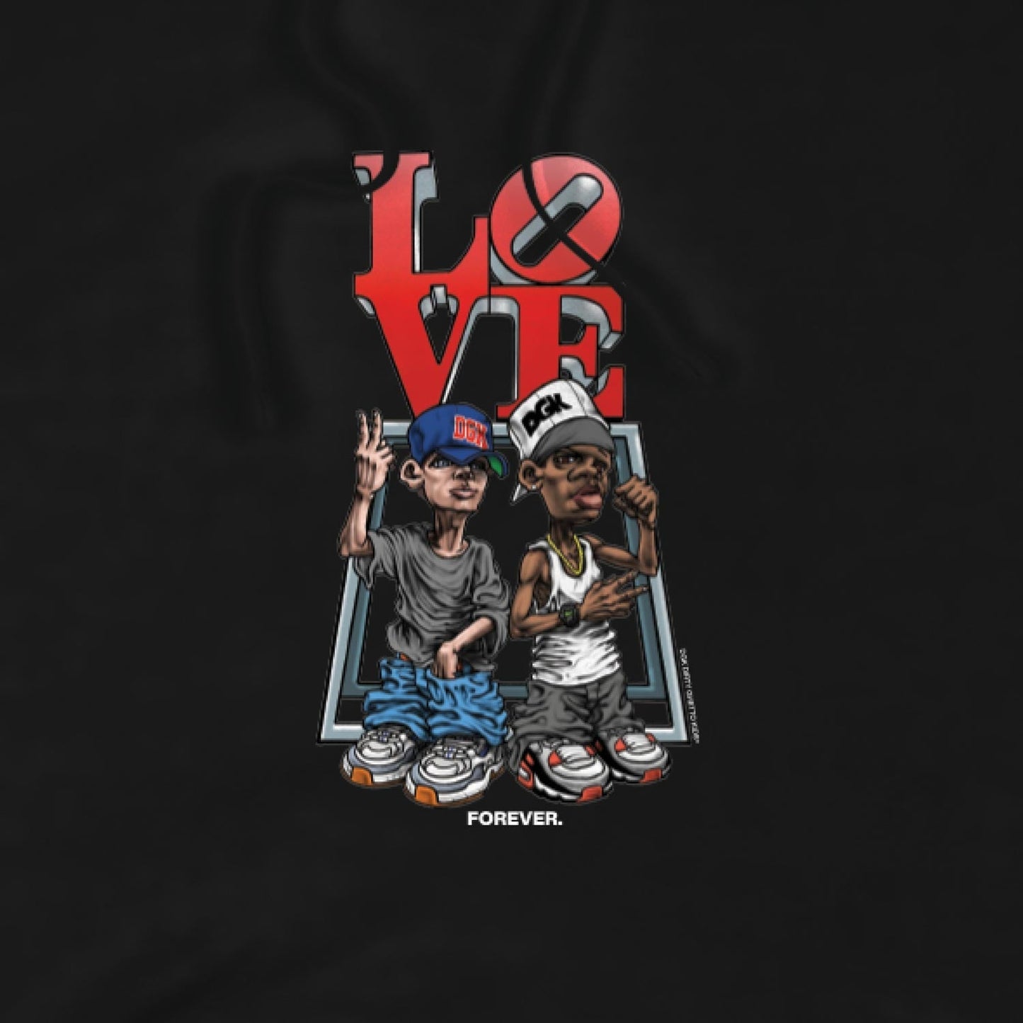 Love Forever Hooded Fleece