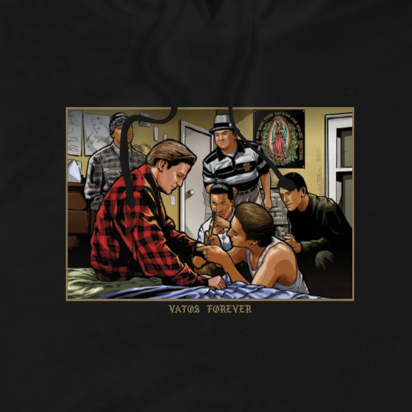 Vatos Forever Hooded Fleece - Four Street