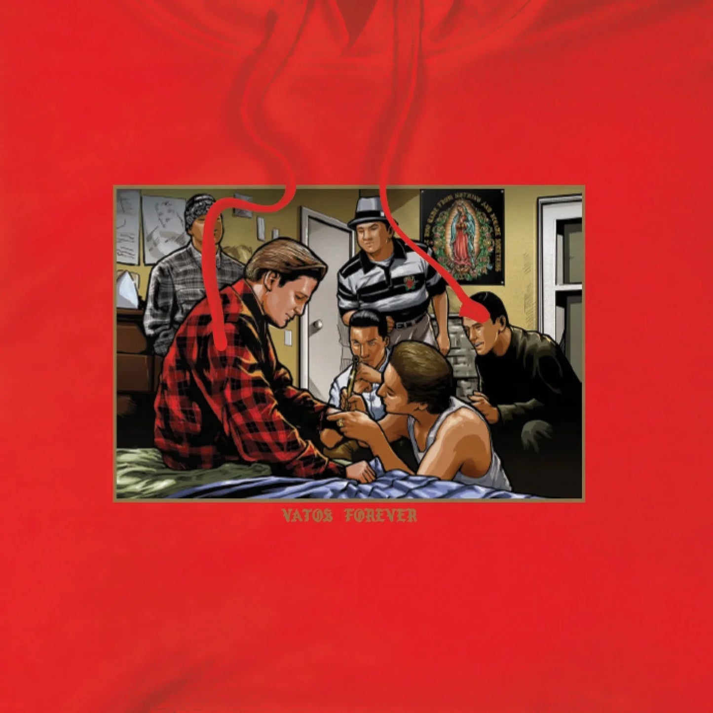 Vatos Forever Hooded Fleece - Four Street
